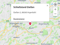 Karte Schießstand Gießen
