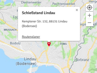 Karte Schießstand Lindau